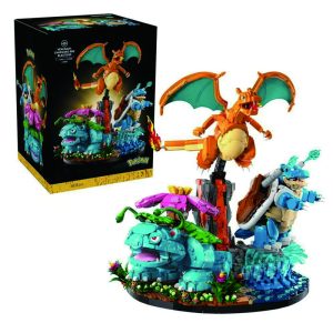 72153 Brick Starter Pokémon Venusaur Charizard Blastoise Building Blocks