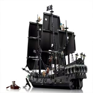 10365 Brick Icons Captain Jack Sparrow’s Pirate Ship Model Building Blocks