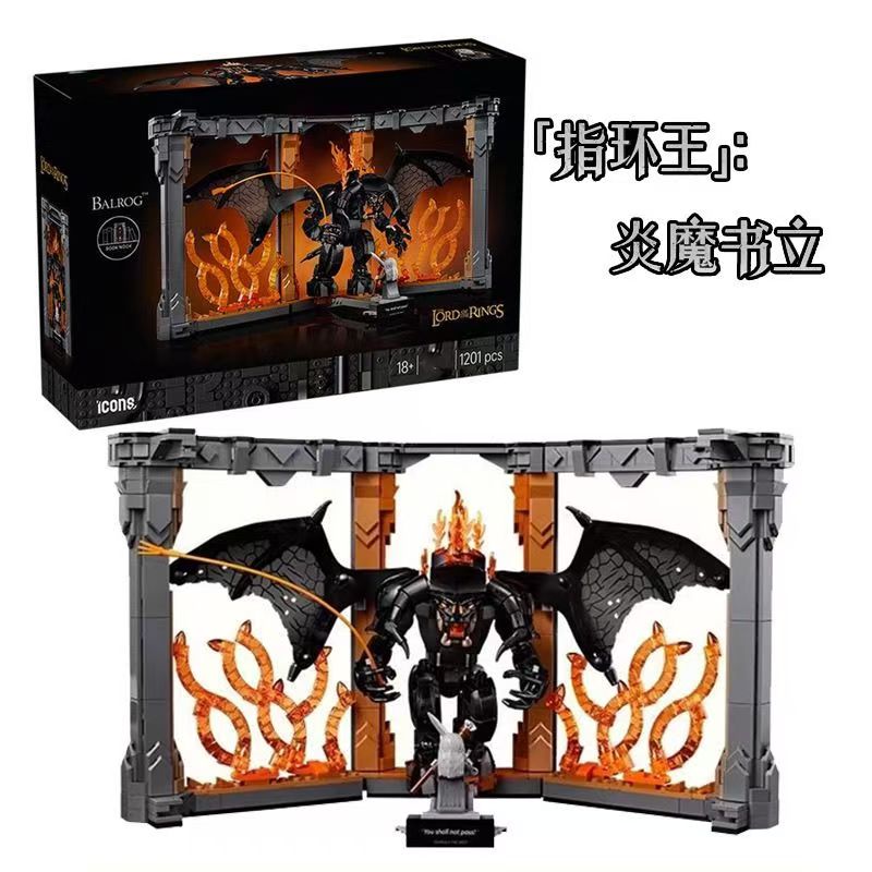 The Lord of the Rings: Balrog Book Nook | Icons Series 10367