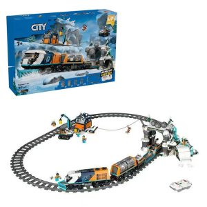 60470 Brick City Arctic Explorer Train Model Building Blocks