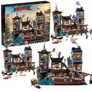 70657 Brick Ninjago Movie NINJAGO City Docks Building Blocks