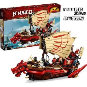 71705 Brick NINJAGO Destiny's Bounty Model Building Blocks