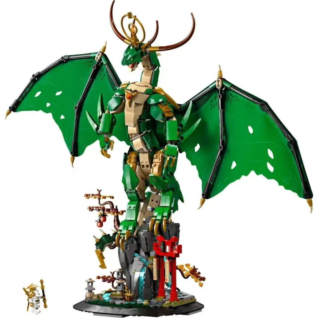 71847 Brick NINJAGO The Guardian Dragon Model Building Blocks