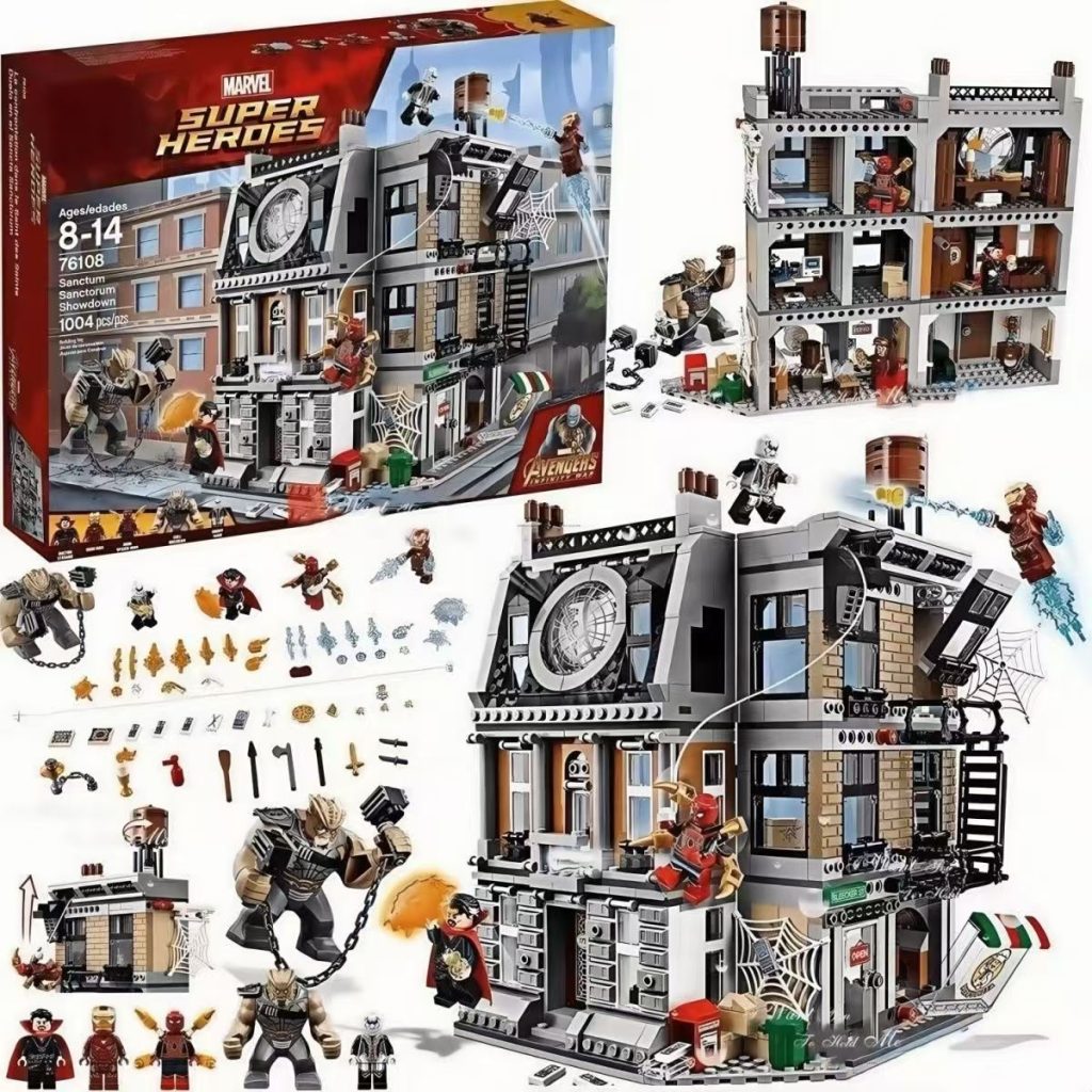 76108 Marvel Super Heroes Sanctum Sanctorum Showdown Model Building Blocks