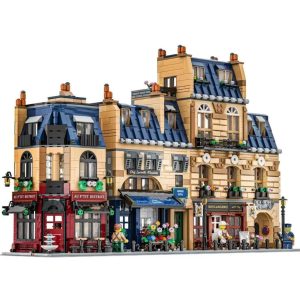 910032 Parisian Street Corner | European Street Scenes Collection Architecture